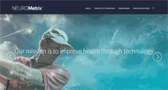 Desktop Screenshot of neurometrix.com